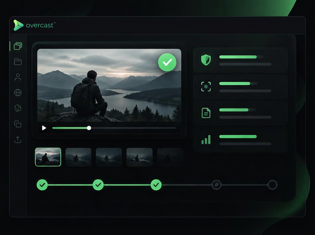 Verify returning a single pass verdict for a video